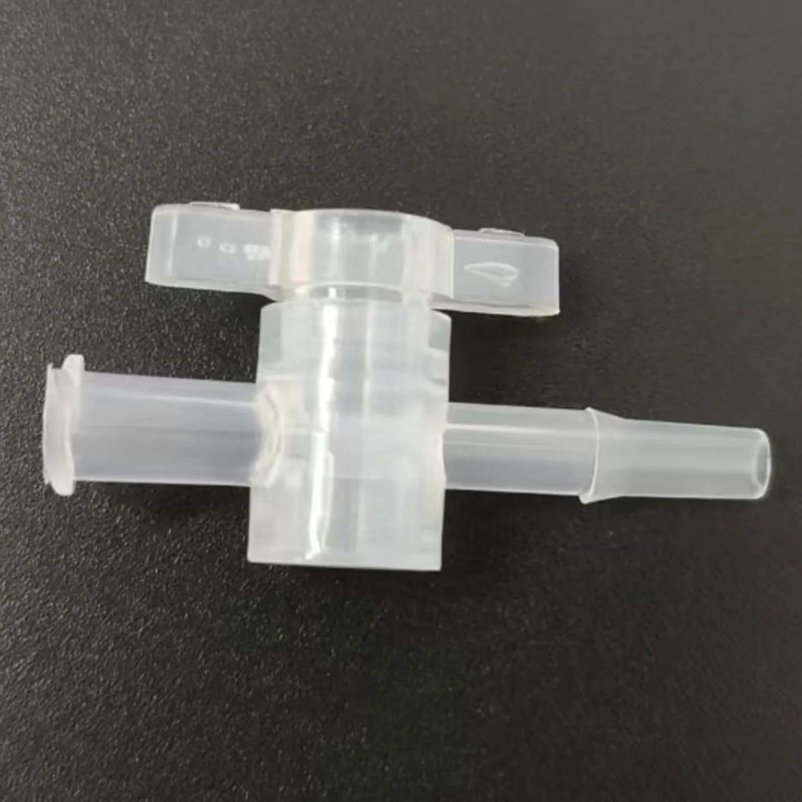 20er-Pack wiederverwendbares 2-Wege-Absperrhahnventil aus PP mit Innengewinde und Widerhaken for Lebensmittelmaschinen im Laboraquarium(Clear)