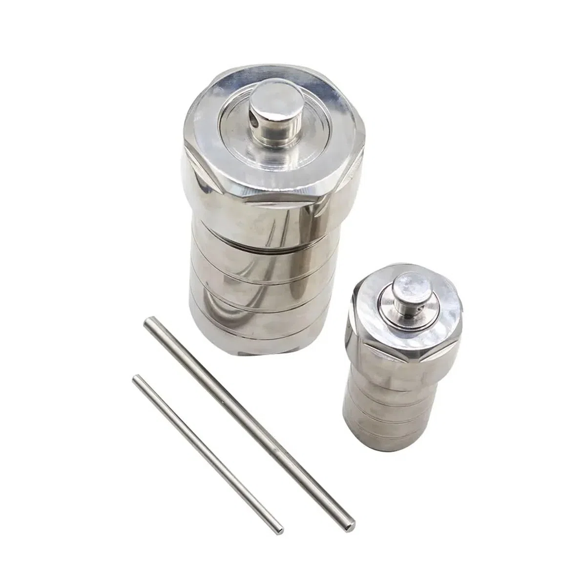 Hydrothermischer Synthesereaktor 20 ml 25 PPL-auskleideter Hydrothermalsynthese-Autoklavenreaktor 3 MPa Hochdruck-Aufschlusstank(300ML PTFE Set)