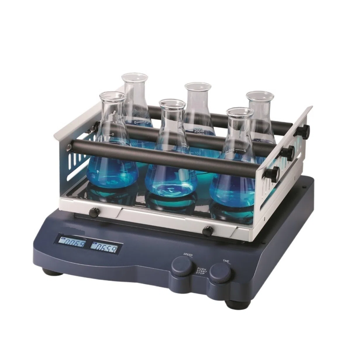 Digitaler Orbitalschüttler SK-O180-Pro, Maximale Tragfähigkeit 2,5 Kg, Mit SK 180.1 Universalaufsatz, Geschwindigkeitsbereich 100–800 U/min mit einfacher Bedienung