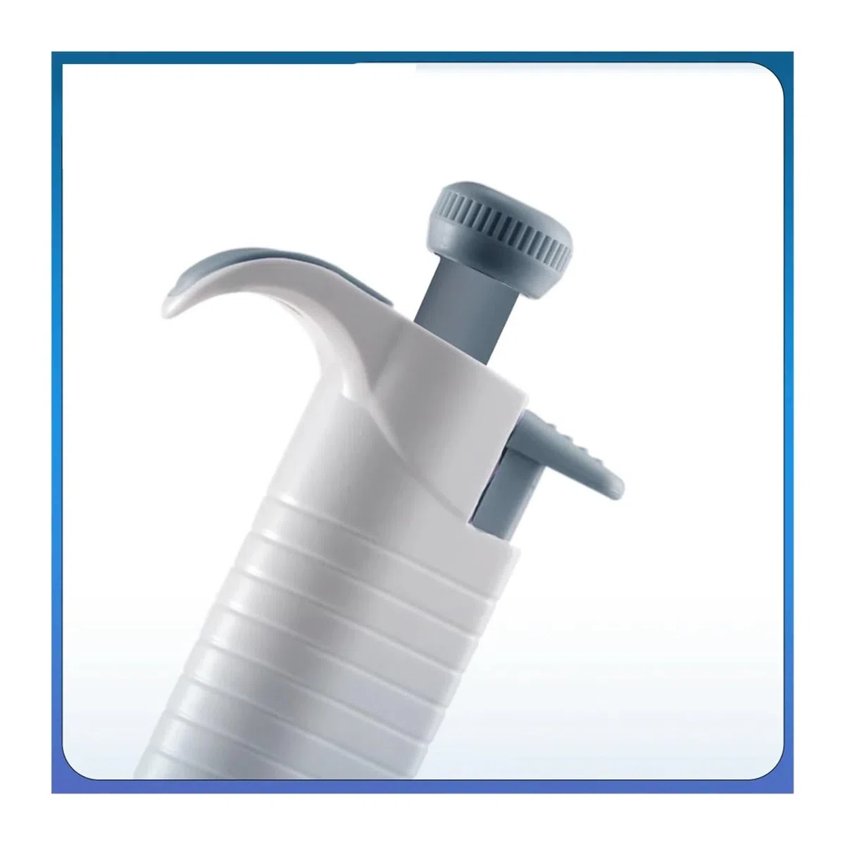 Mikropipette， Mechanische Achtkanal-Mikropipette Manuelle Mehrkanal-Pipette mit einstellbarem Volumen für Laborzwecke(5-50ul)