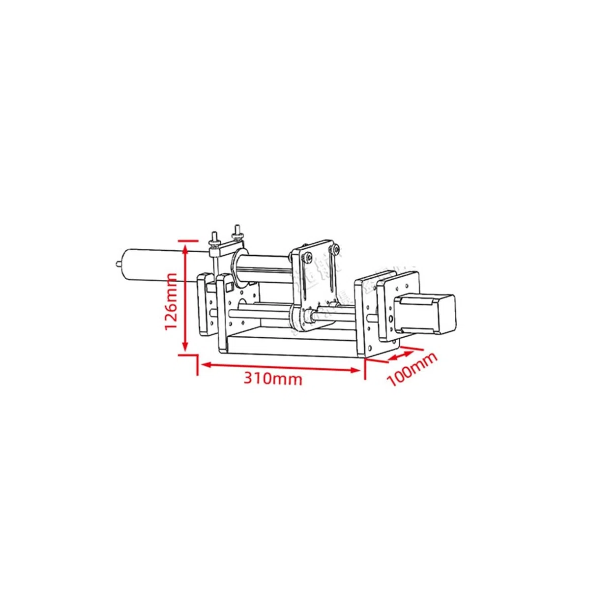 1-150 ML Labor-Mikrospritzenpumpe, Desktop-Präzisions-Elektro-Injektionspumpe, Antriebspumpe, Flüssigkleberspender, 12 V Für den Heimwerkergebrauch(A)