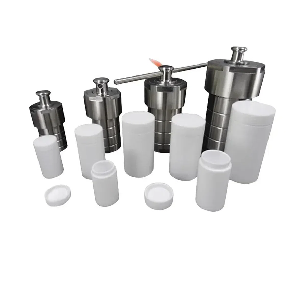 Autoklavenreaktor, Hydrothermale Synthese-Reaktorauskleidungslabor, hohe, rinre Kristallisation, Solubilisierung,Zuverlässige Dichtungsstruktur(SKU9)