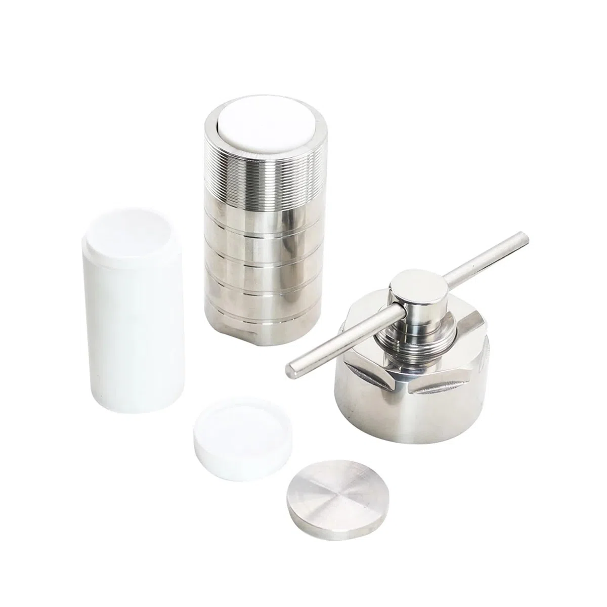 Hydrothermischer Autoklavenreaktor 20–300 ml hydrothermischer Autoklavenreaktor mit PTFE-Kammer for hydrothermale Synthese(50ml)