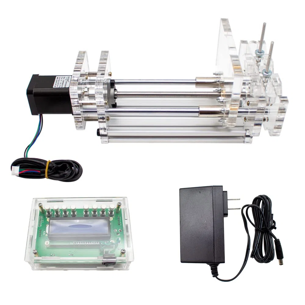 Toplionace Labor 3 Kanal Injektionspumpe, 220V Labor Mikro Injektionspumpe Dosiergerät Spritze Booster, 1mL ~ 100mL