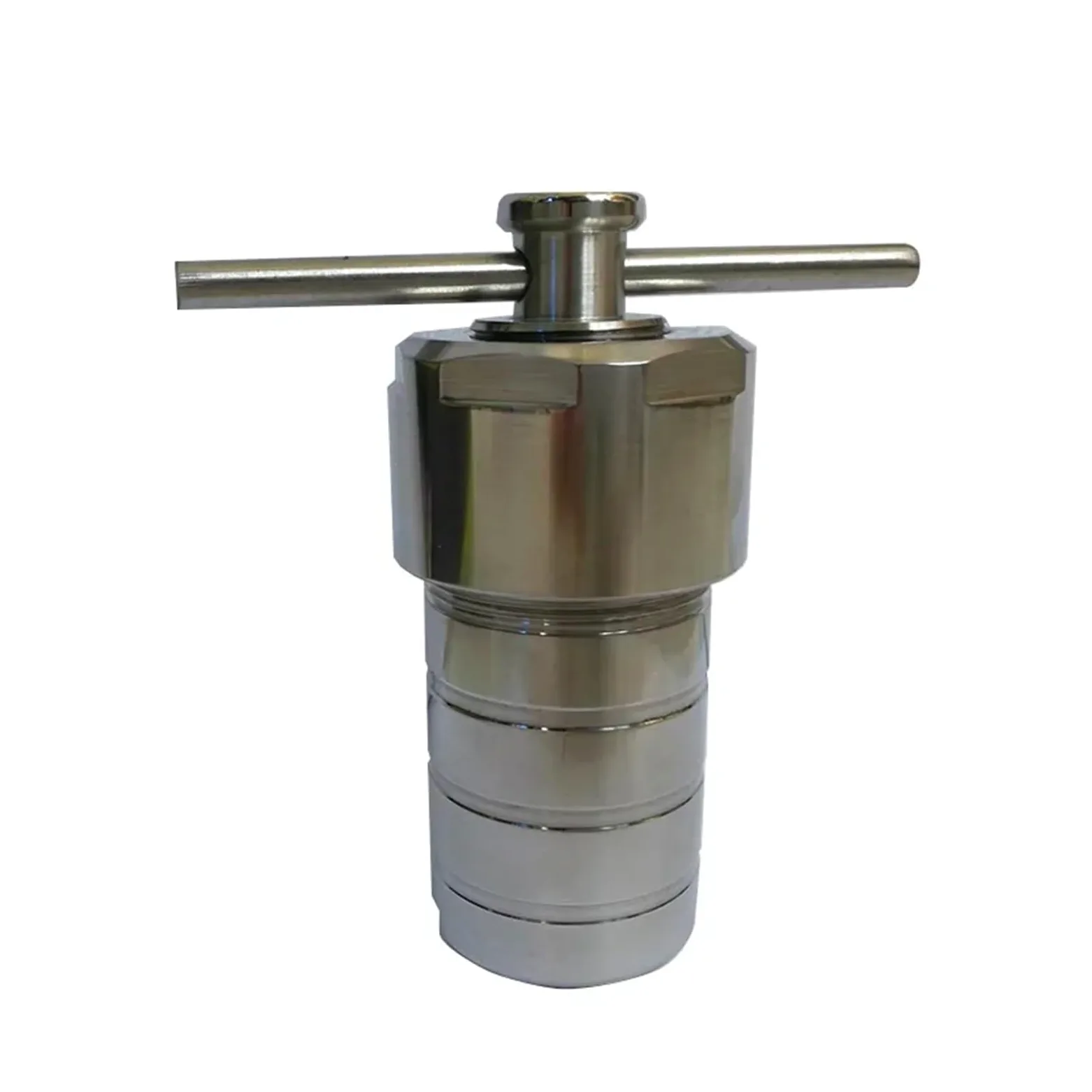 Autoklavenreaktor, Mit PTFE ausgekleideter Hydrothermalsynthese-Autoklavenreaktor, 25 ml, 3 MPa, Hochdruck-Aufschlusstank, Laborreaktor,Zuverlässige Dichtungsstruktur