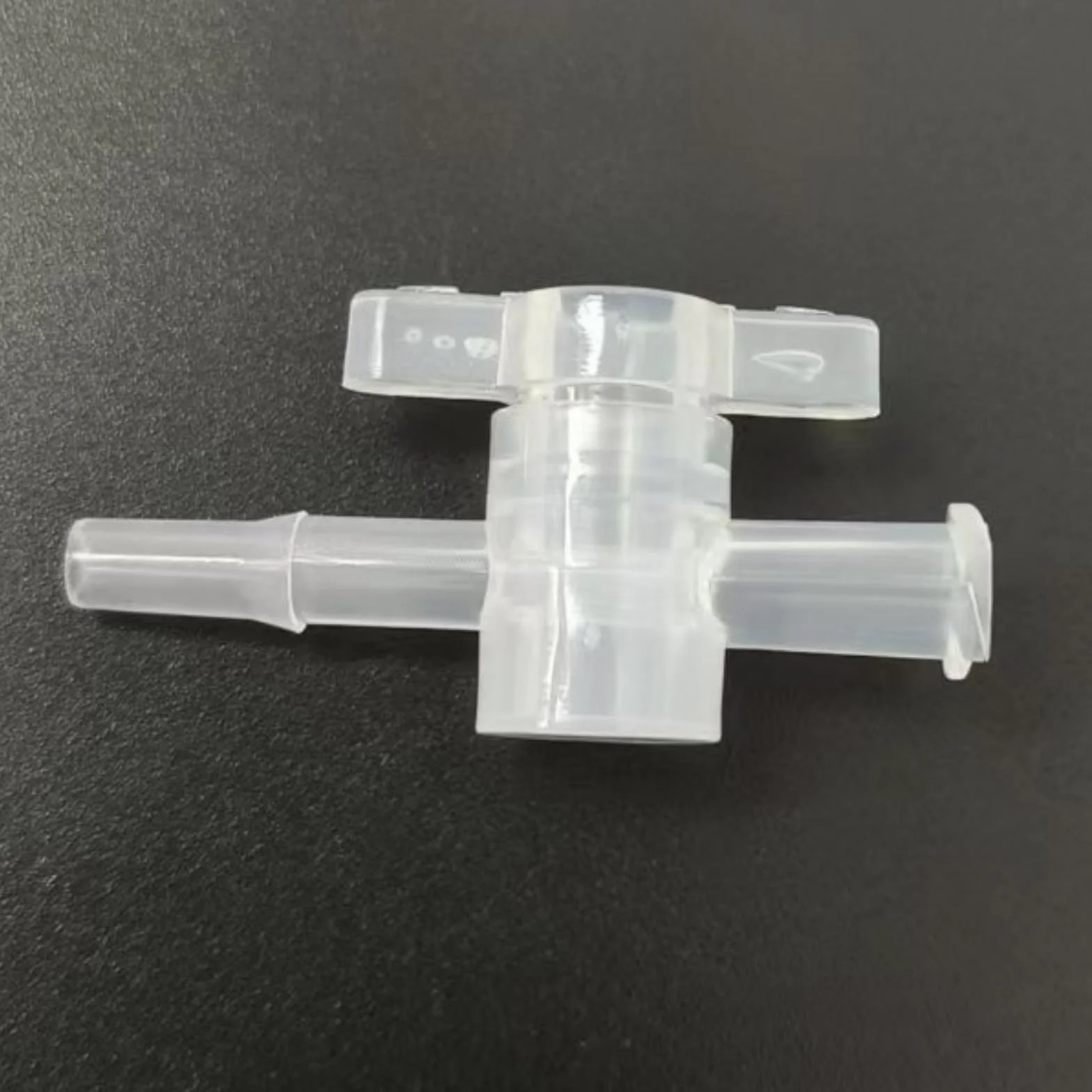 20er-Pack wiederverwendbares 2-Wege-Absperrhahnventil aus PP mit Innengewinde und Widerhaken for Lebensmittelmaschinen im Laboraquarium(Clear)
