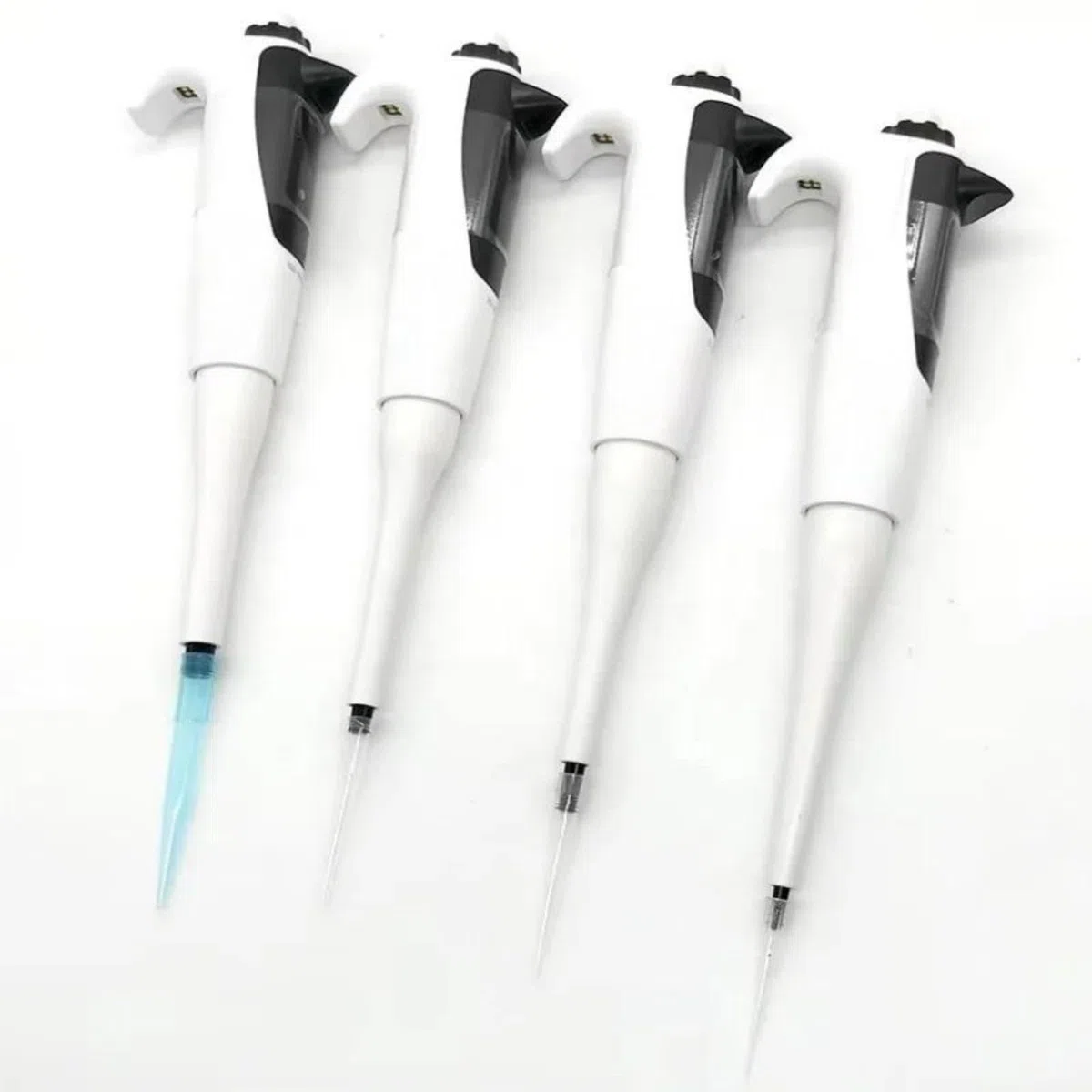 Einfache elektrische Pipette 100-1000ul Hochpräzise Einkanalpipette Laborgeräte Elektronische,Mikropipetten(100-1000ul)